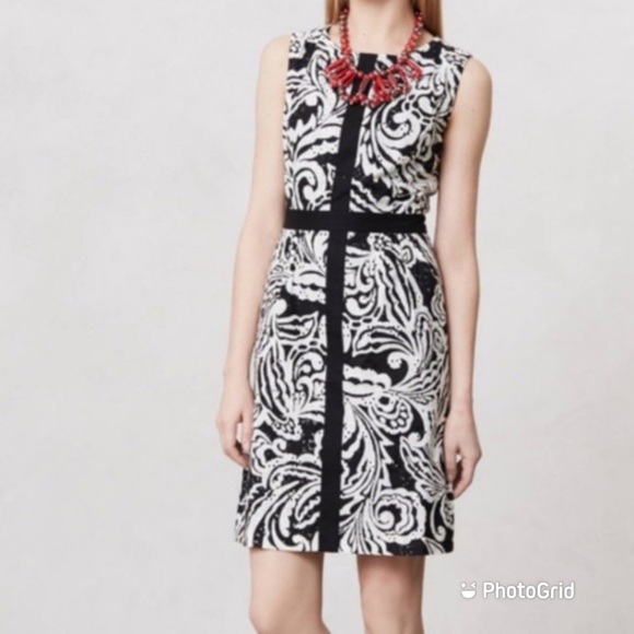 LIKE NEW ANTHROPOLOGIE Tabitha Dress Sz 4 $168! - Picture 3 of 7